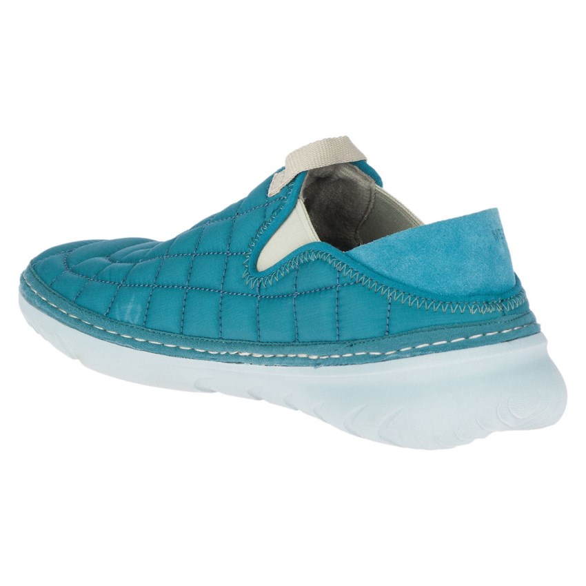 Chaussure Casual Merrell Hut Moc Turquoise Femme | Q.U.ALSO